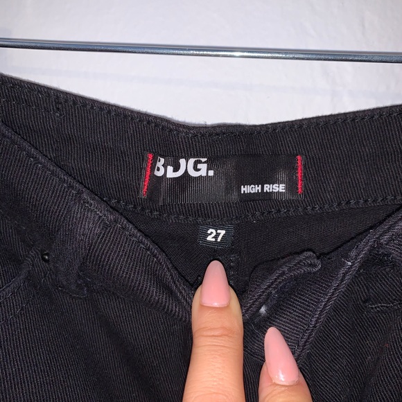 Urban outfitters Black studded high rise short - Picture 3 of 3